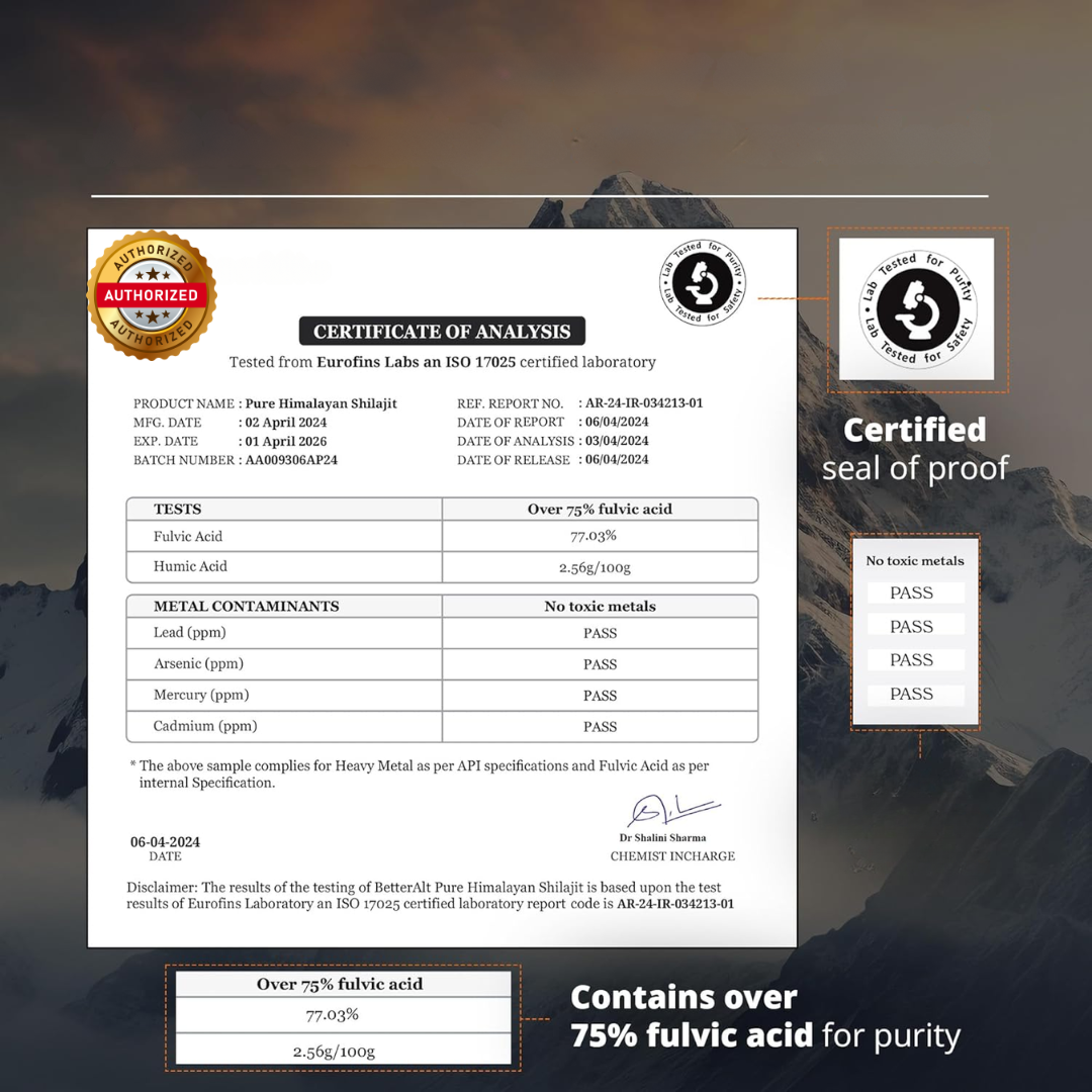 True Nourish's™ Himalayan  Shilajit