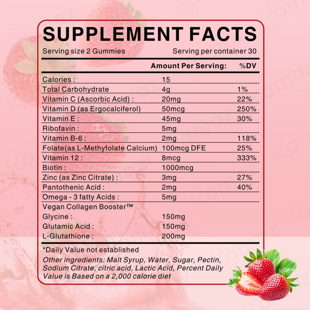 True Nourish™ Pure Glutathione Gummies