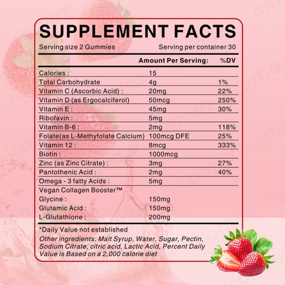 True Nourish™ Pure Glutathione Gummies