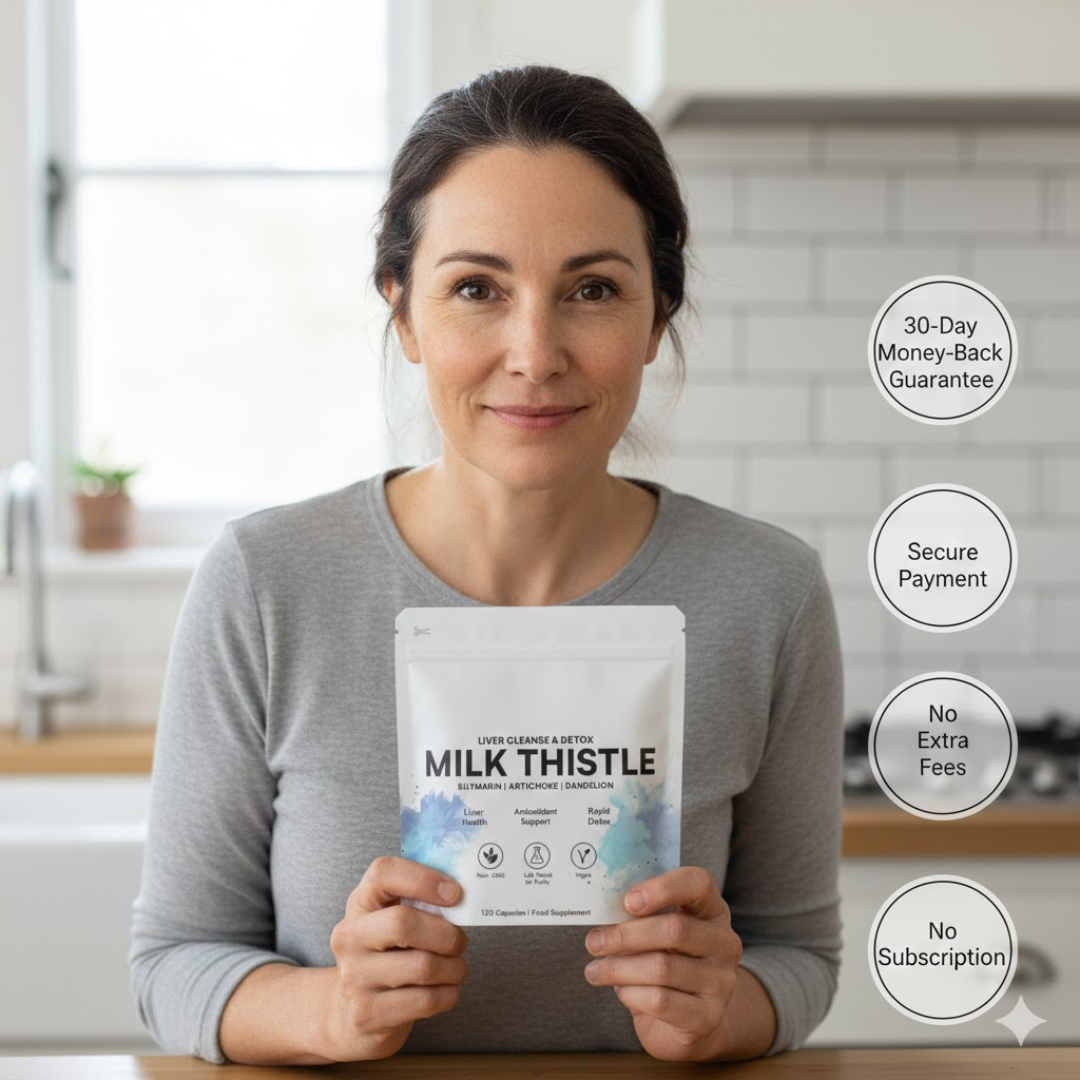 Liver Cleanse & Antioxidant Support with Milk Thistle, Artichoke & Dandelion