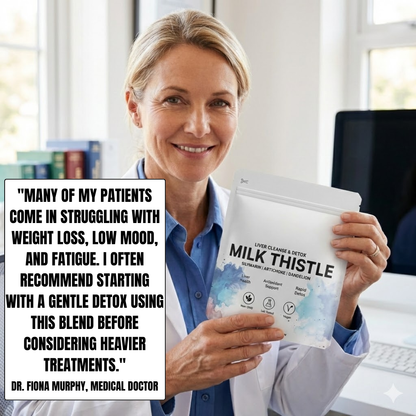 Liver Cleanse & Antioxidant Support with Milk Thistle, Artichoke & Dandelion