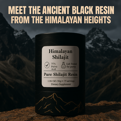 100% Pure Himalayan Shilajit