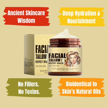 True Nourish's™ Purest Beef Tallow and Manuka Honey Balm