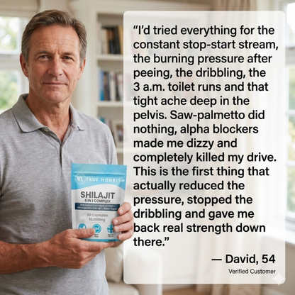 True Nourish™ Ultra Pure Shilajit with Lion’s Mane, CoQ10, Ashwagandha & Organic Black Pepper