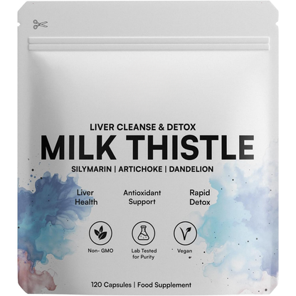 Liver Cleanse & Antioxidant Support with Milk Thistle, Artichoke & Dandelion