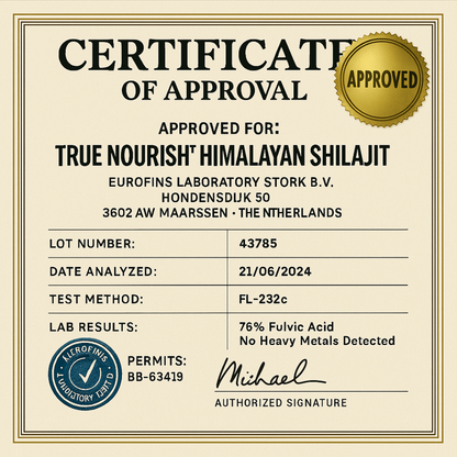 100% Pure Himalayan Shilajit