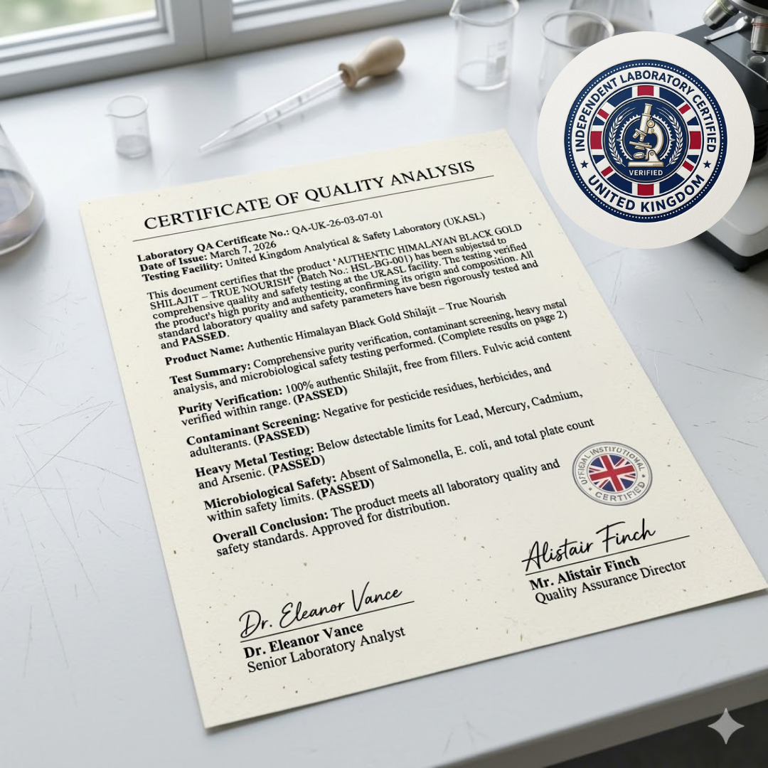 Ultra Pure Himalayan Shilajit