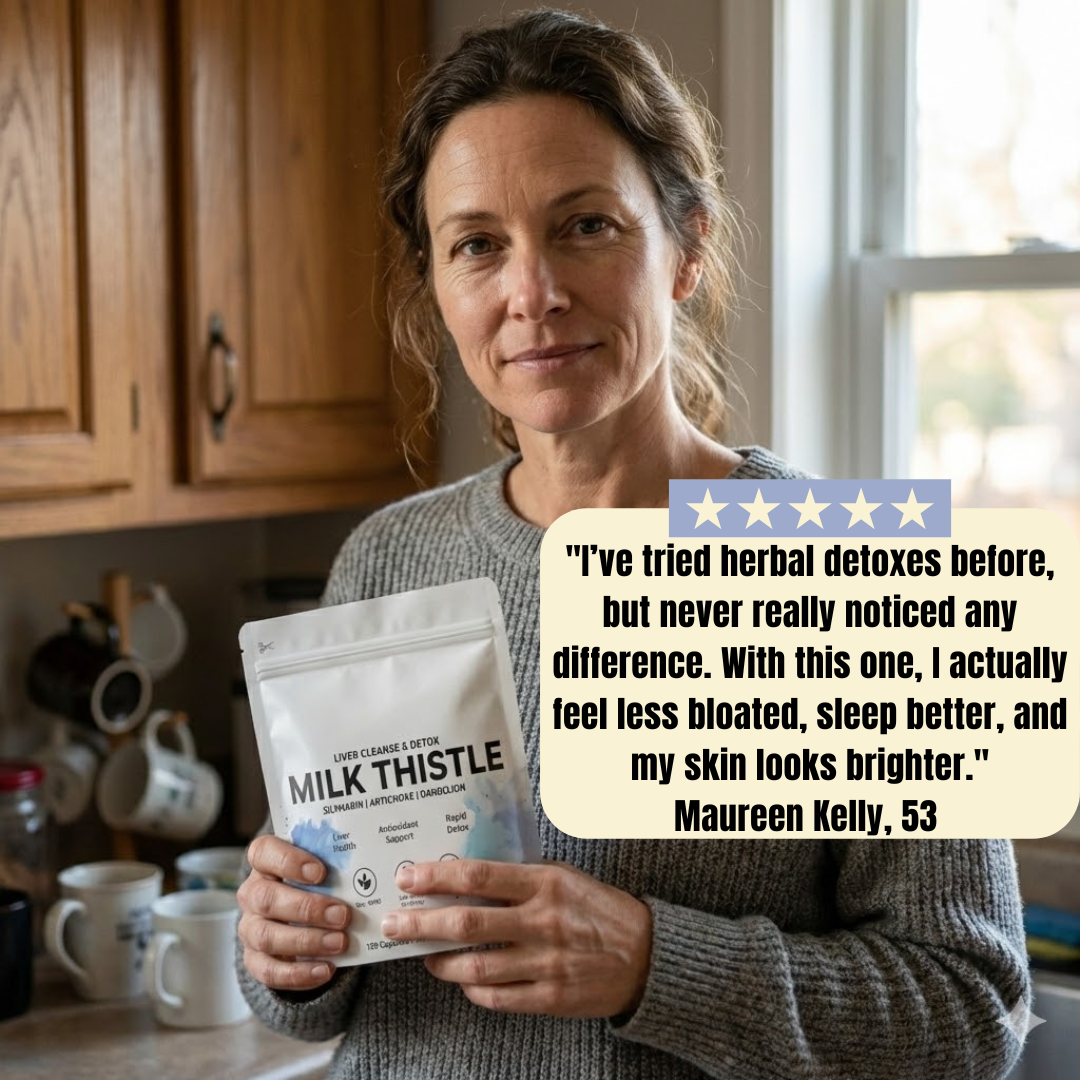 Liver Cleanse & Antioxidant Support with Milk Thistle, Artichoke & Dandelion