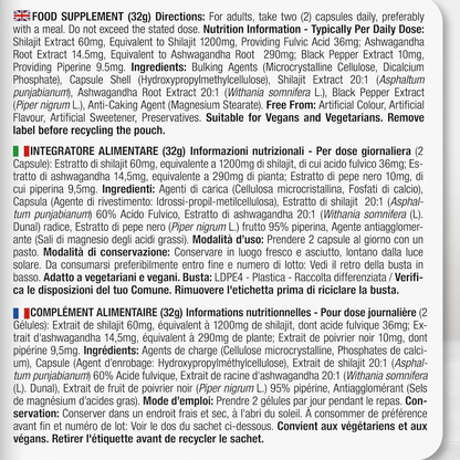 True Nourish™ Ultra Pure Shilajit with Ashwagandha & Black Pepper