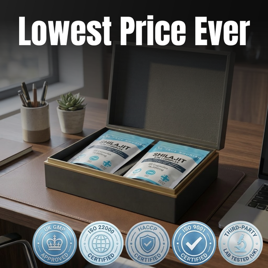 True Nourish™ Ultra Pure Shilajit with Lion’s Mane, CoQ10, Ashwagandha & Organic Black Pepper