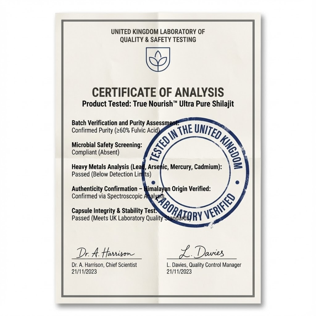 True Nourish™ Ultra Pure Shilajit with Ashwagandha & Black Pepper