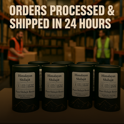 100% Authentic Himalayan Shilajit™.
